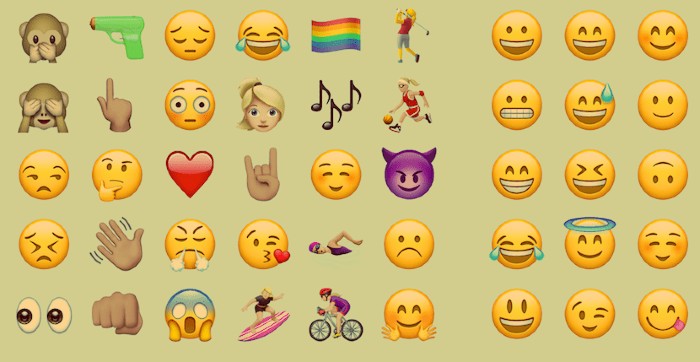 Conoce los emojis IPhone más usados